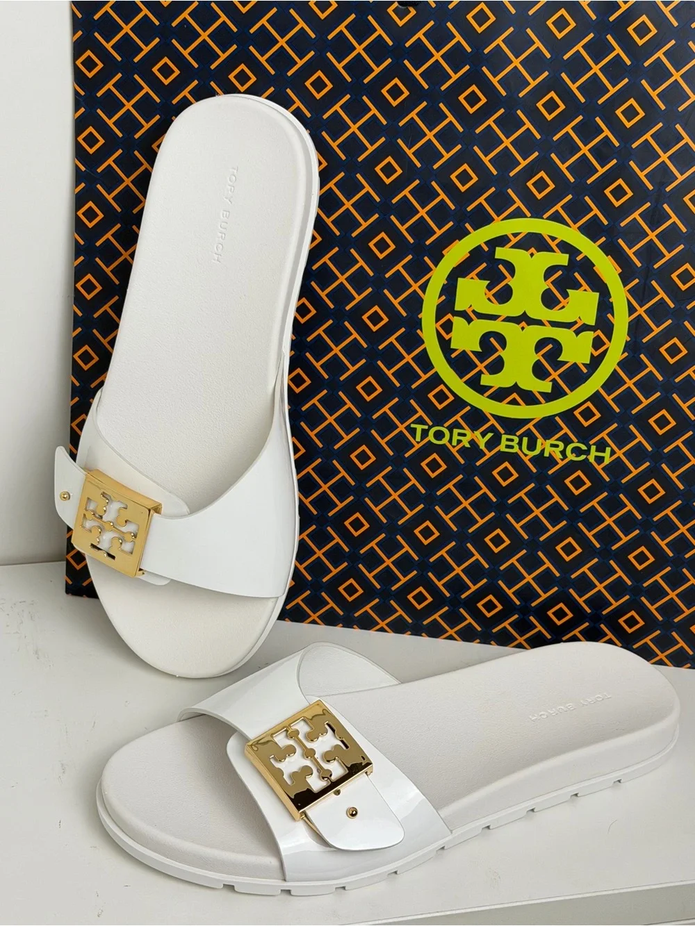 NWT Tory Burch MELLOW SLIDE